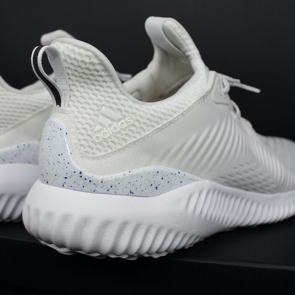 ADIDAS GV9745 AlphaBounce1 m White White Royal Blue Mens - Picture 7 of 8